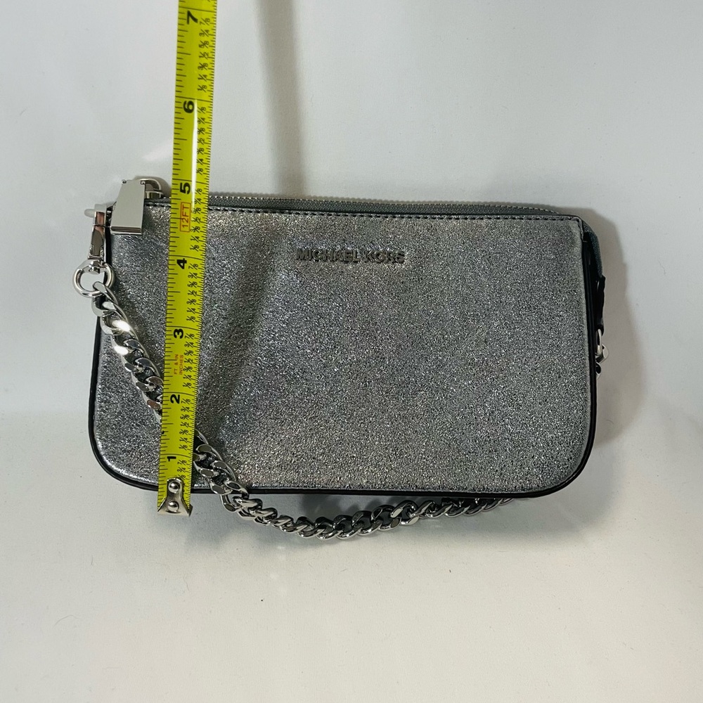 Michael Kors Silver Wristlet - Picture 3 of 5